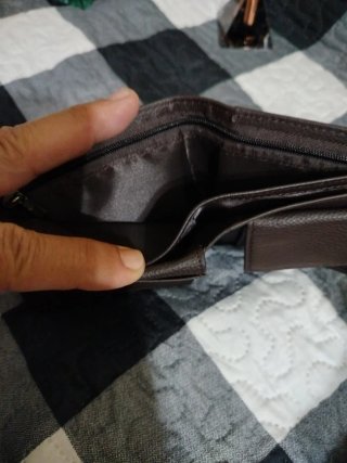Billetera Hombre Jinbolai Marrón Cuero