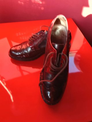 Zapatos Wonders Talla 37 Marrón y Rojo