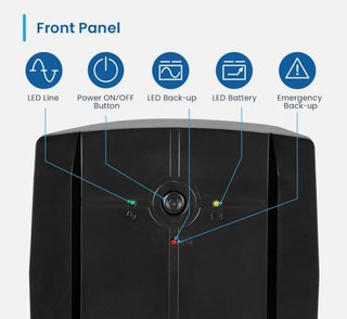 UPS LINE INTERACTIVE 1300VS/720W EWENT nuovo