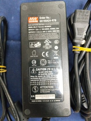 Adaptador Mean Well GS160A24-R7B 24V