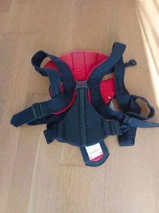 Mochila Portabebés BabyBjörn Negra/Roja
