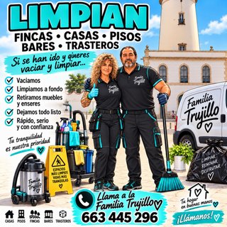 Se limpia toda clase de vivienda