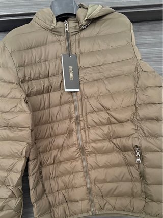 Piumino invernale verde taglia 3XL