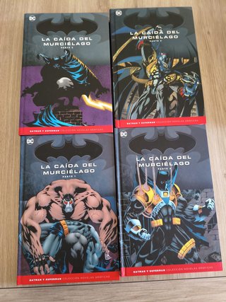 La Caida del Murcielago coleccion novelas graficas
