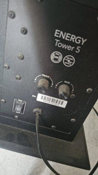Torre de Sonido Energy Sistem 5 Negra
