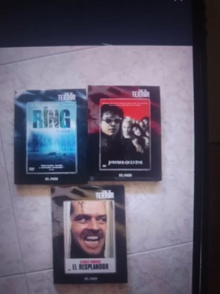 Lote 17 Películas de Terror de Culto DVD + Libro