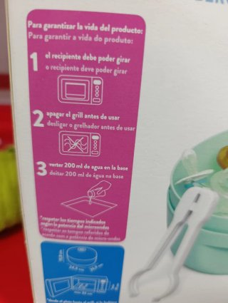 Esterilizador Microondas Bebé