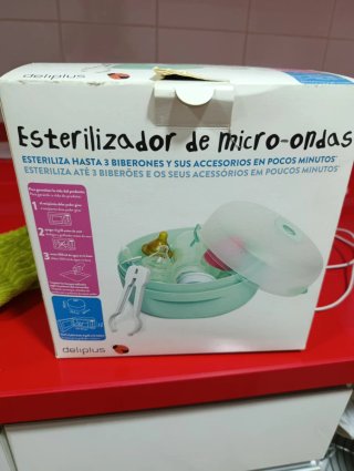 Esterilizador Microondas Bebé