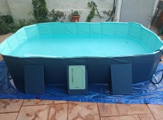 Piscina Plegable 253x133x50cm
