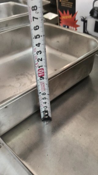 Lote 3 Cubetas Gastronorm 1/2 Inox