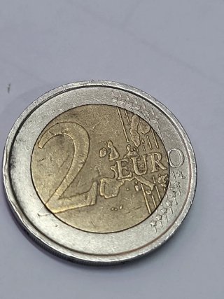 Moneda 2 Euros Italia 2002