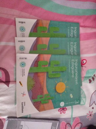 Libros de texto Ingurunearen ezaguera 3 primaria