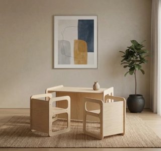 Escritorio niños activiades y 2 sillas infantiles
