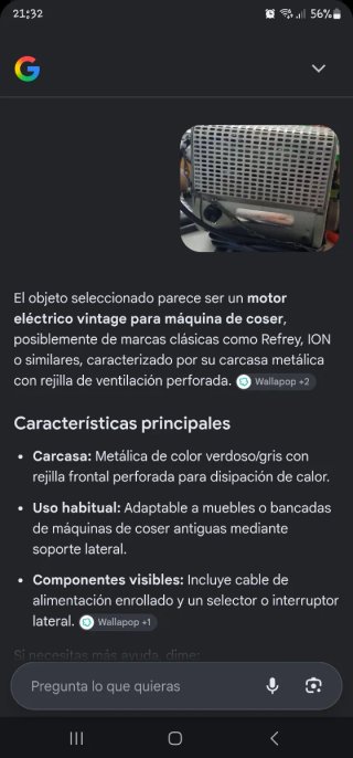Motor industrial Ion para máquina de coser