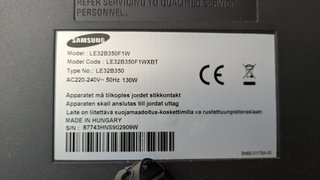 Scheda Madre TV Samsung BN41-01207C