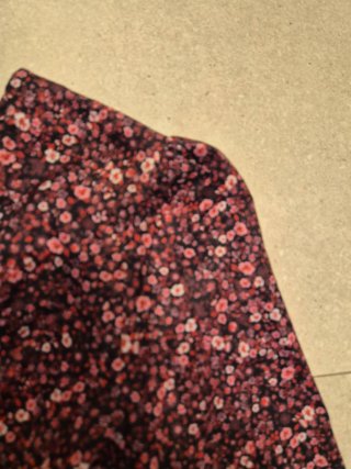 Blusa floral manga larga