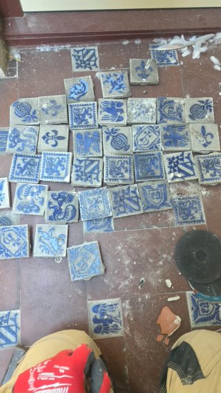 2 m² Baldosas Hidráulicas Decoradas