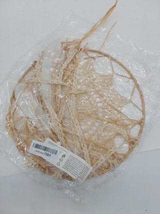 HEITMANN DECO Atrapasueños, Beige Claro, Blanco, Aprox. 30 x 74 cm
