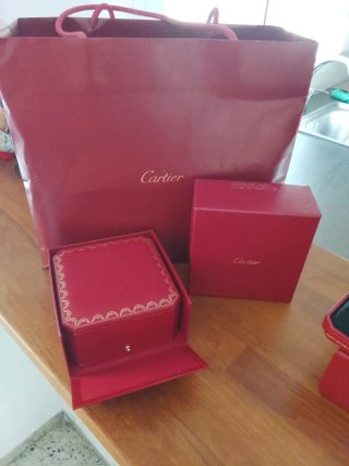 Caja Cartier Pulsera Roja