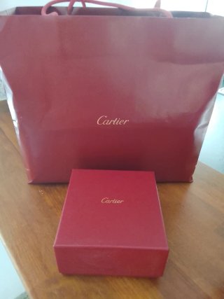 Caja Cartier Pulsera Roja