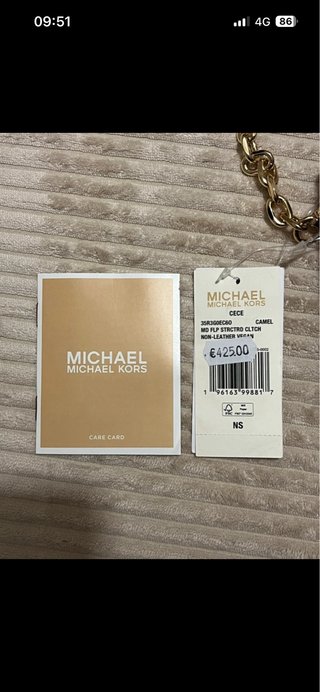 Michael Kors - Borsa a tracolla / Mano camel.