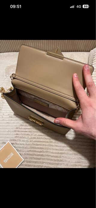 Michael Kors - Borsa a tracolla / Mano camel.