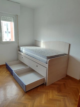 Cama nido doble con cajones (sin los colchones)