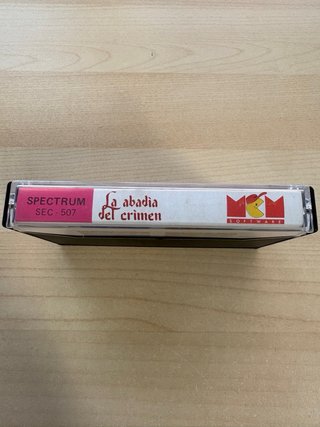 La Abadía del Crimen Spectrum Cassette