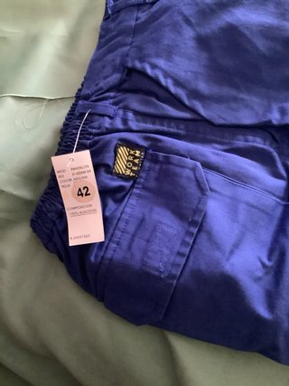 Pantalón laboral azul talla 42