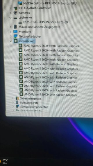 ERAZER Crawler E25 Gaming Ryzen 5 RTX 3050 Ti 16gB