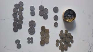 Lote de monedas antiguas