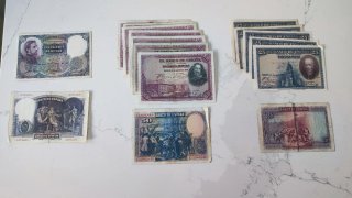 Lote de monedas antiguas
