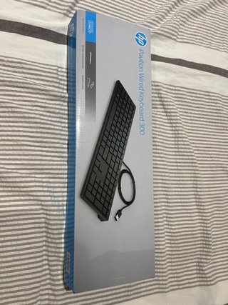 Teclado HP Pavilion Wired 300 Negro