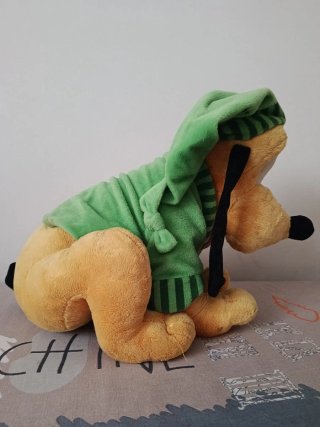 Peluche Pluto Pijama Verde