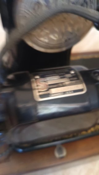 Máquina de coser Singer antigua 15k
