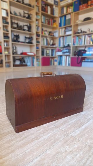 Máquina de coser Singer antigua 15k