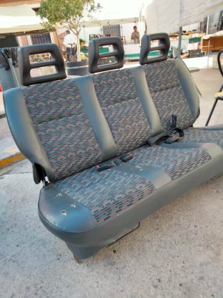 Asiento 3 plazas Citroen Jumpy