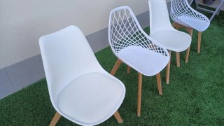 Juego de 4 sillas de cocina/terraza