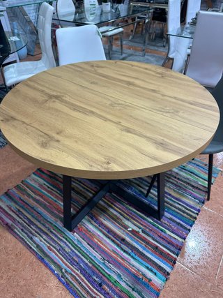 Mesa extensible madera a 160cm