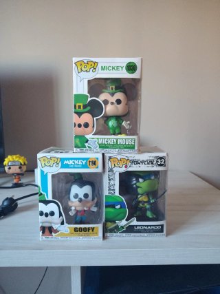 Pack 3 Figuras Funko Pop! Disney y Marvel