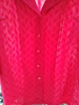 Camicia rossa donna taglia 50