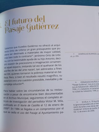 El Pasaje Gutiérrez de Valladolid