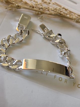 Esclava de plata 925 para hombre