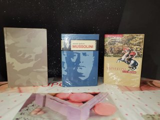 Lotto 3 libri Napoleone - Mussolini - Follett