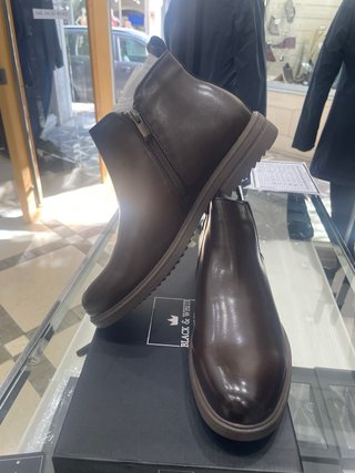 Stivali Chelsea uomo Black & White London 43