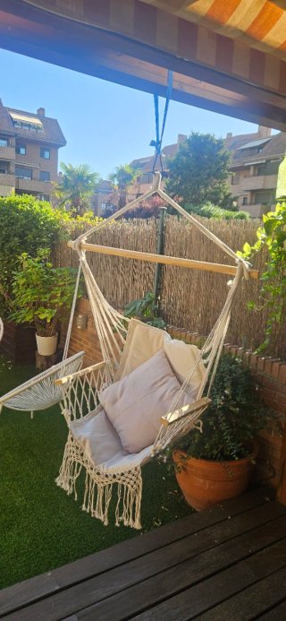 Silla Colgante Exterior Jardín