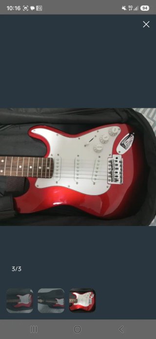 Guitarra Eléctrica Infantil + Amplificador