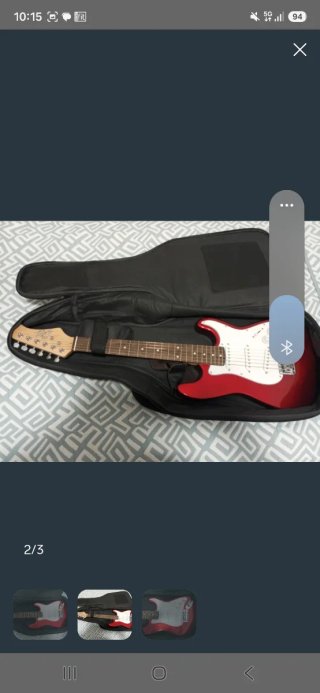 Guitarra Eléctrica Infantil + Amplificador