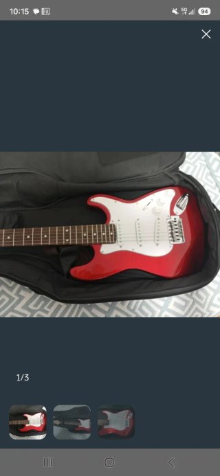 Guitarra Eléctrica Infantil + Amplificador