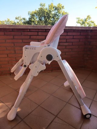 Silla de comer para bebés plegable Kinderkraft.
